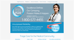 Desktop Screenshot of nightnursetriage.com
